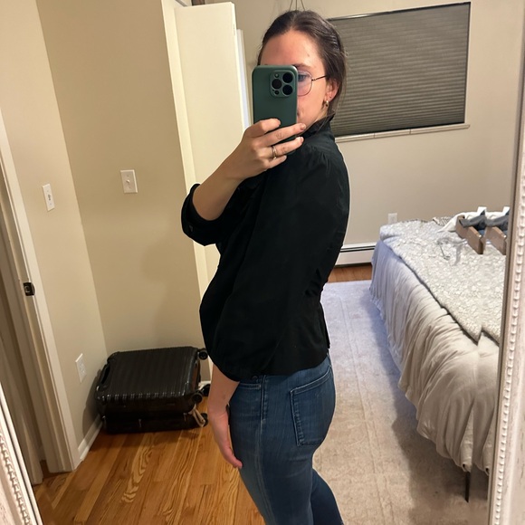 Loft Blazer - Black Ruffle - Picture 6 of 9